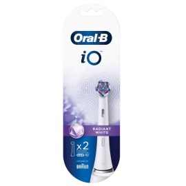 Oral-B iO Radiant White Replacement Head Electric Toothbrush - Pack Of 2