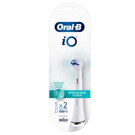 Oral-B iO Specialised Clean Toothbrush Heads 2 Pack 