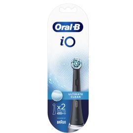 Oral-B iO Ultimate Clean Black Replacement Brush Heads