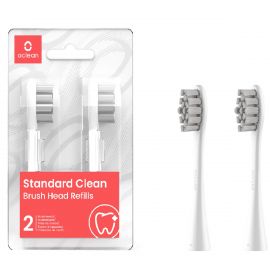 Oclean Standard Clean Brush Head Refills - Twin Pack - White 