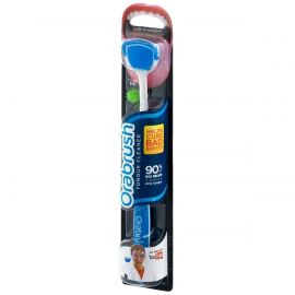 Orabrush Tongue Cleaner With Scraper (Colour May Vary)