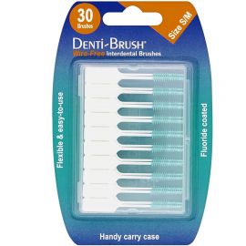 Denti-Brush Wire-Free Interdental Brushes - Pack Of 30
