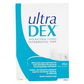 Ultradex 25m Anti-Bacterial Coated Interdental Tape
