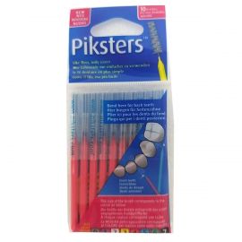 Piksters Red Interdental Brushes 0.50mm - Size 4 - Pack Of 10