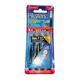 Piksters Interdental Brushes 1.1mm - Black Size 7 - Pack Of 7
