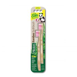 Piksters Bamboo Soft Kid Toothbrush - Pack Of 2