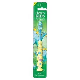 Piksters Kids Suction Cup Brush Soft 3 -10 Years - Color May Vary