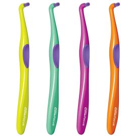 Piksters Curvie Focus Brush for Perfect Clean - Color May Vary - Pack of 1