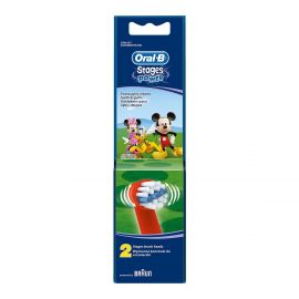 Oral-B Stages Power Mickey Mouse Kids Replacement Heads - Pack Of 2