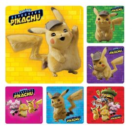 Shermans Detective Pikachu Stickers - Pack Of 100