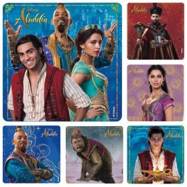 SmileMakers Disney Aladin Character Stickers - Pack Of 100