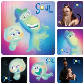 SmileMakers Soul Movie Characters Stickers - Pack Of 100