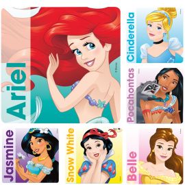 Sherman Disney Princess Portrait Stickers - Pack Of 100