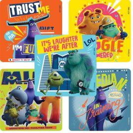 SmileMakers Monsters At Work Stickers - Pack Of 100