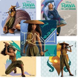 SmileMakers Raya And The Last Dragon Stickers - 100 Per Pack
