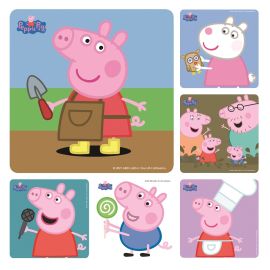 Peppa Pig Stickers by Sherman Specialty - Pack of 100