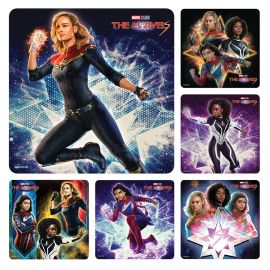 Smilemakers The Marvels Stickers - 1 Pack Of 100