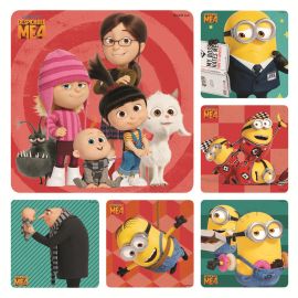 Sherman Despicable Me 4 Stickers - 1 Pack of 100