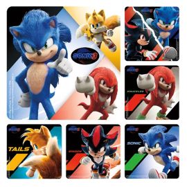 Sherman Specialty Sonic The Hedgehog Sticker - 1 Pack of 100