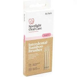 Spotlight Oral Care Bamboo Interdental Brushes 0.4mm 8 Pack