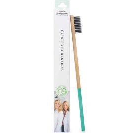 Spotlight Oral Care Teal Bamboo Toothbrush - Pack of 1