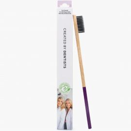 Spotlight Oral Care Purple Bamboo Toothbrush - Pack of 1