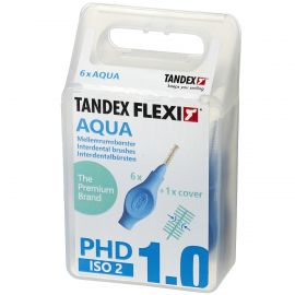 Tandex Flexi Aqua Interdental Brush 1.0mm - Pack Of 6