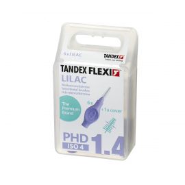 Tandex Flexi Lilac Interdental Brush 1.4mm - Pack Of 6