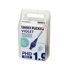 Tandex Flexi Violet Interdental Brush 1.9mm - Pack Of 6