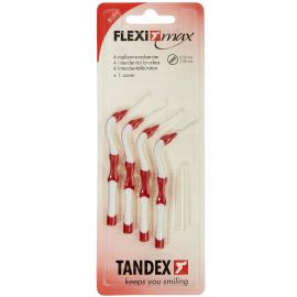 Tandex Flexi Max Ruby Interdental Brushes 0.50mm - Pack Of 4