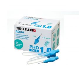 Tandex Flexi Aqua Interdental Brushes 1.0mm - Pack Of 25