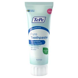 TePe Pure Mild Peppermint Toothpaste 75 ml
