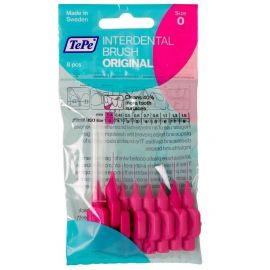 Tepe Pink Interdental Brushes 0.4mm Pack Of 8