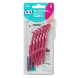 Tepe Angle Pink Interdental Brushes - Pack Of 6