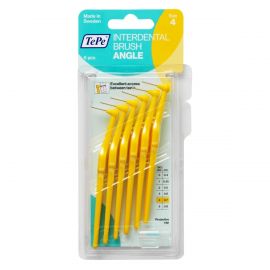 Tepe Angle Yellow Interdental Brushes - Pack Of 6