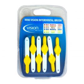 Mini Vision Lemon interdental Brushes 3.5mm - Pack Of 6