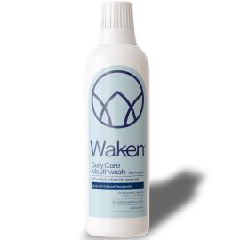 Waken Advance Care Natural Peppermint Fluoride Mouthwash - 500ml