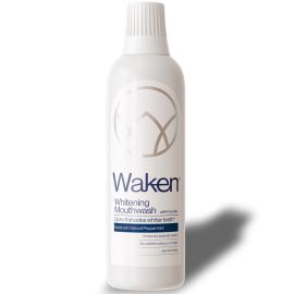 Waken Natural Peppermint Whitening Mouthwash 500ml