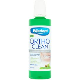 Wisdom Ortho Clean Antibacterial Mouthwash 500ml