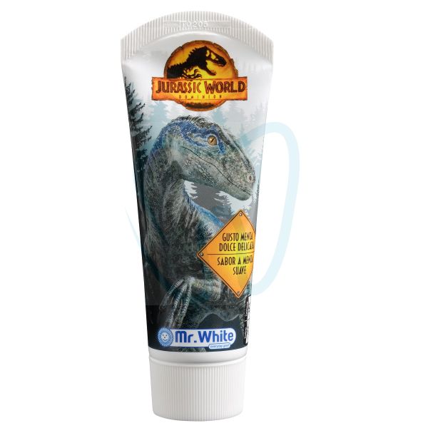 Mr.White Jurassic World Mild Mint Toothpaste 75Ml