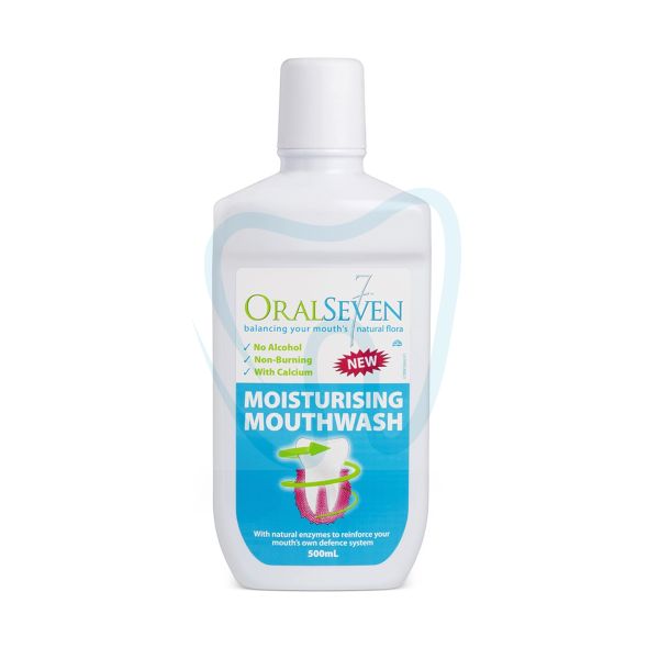 OralSeven Moisturising Mouthwash 500ml